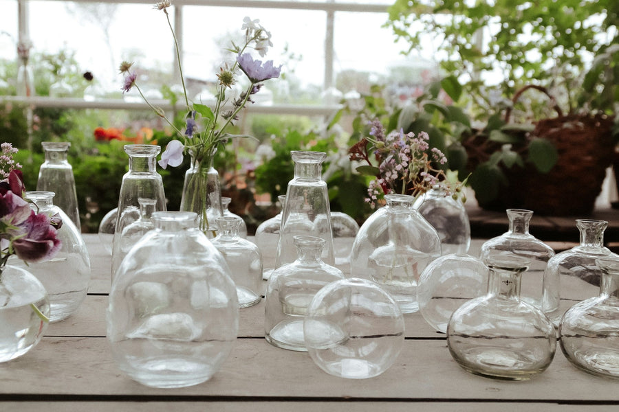 Glazen Flessen & Potten