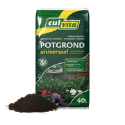 Culvita Universele Potgrond + 2 Maanden Plantenvoeding Everspring