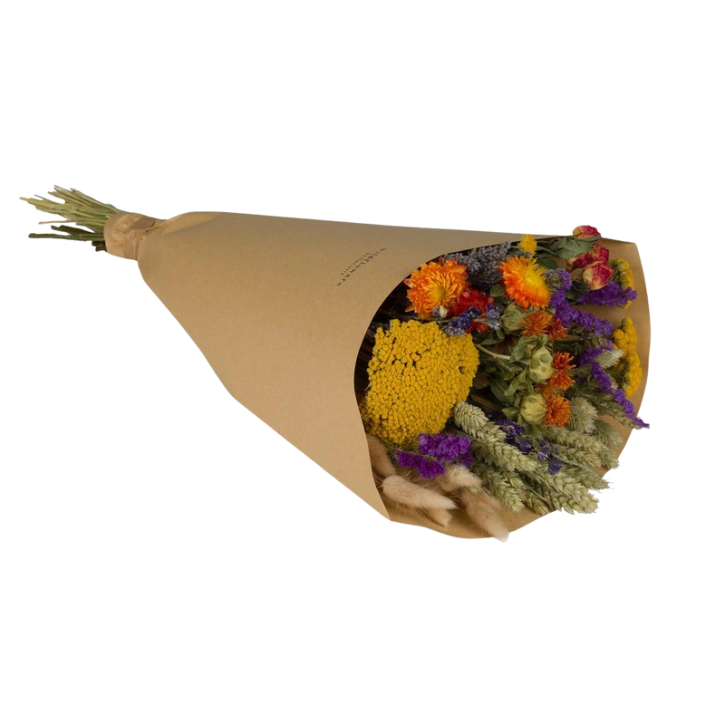 Droogbloemen Field Bouquet Large – Orange
