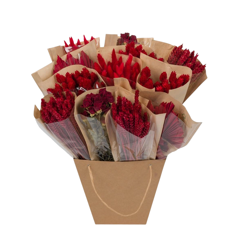 Droogbloemen – Mono Mix Red