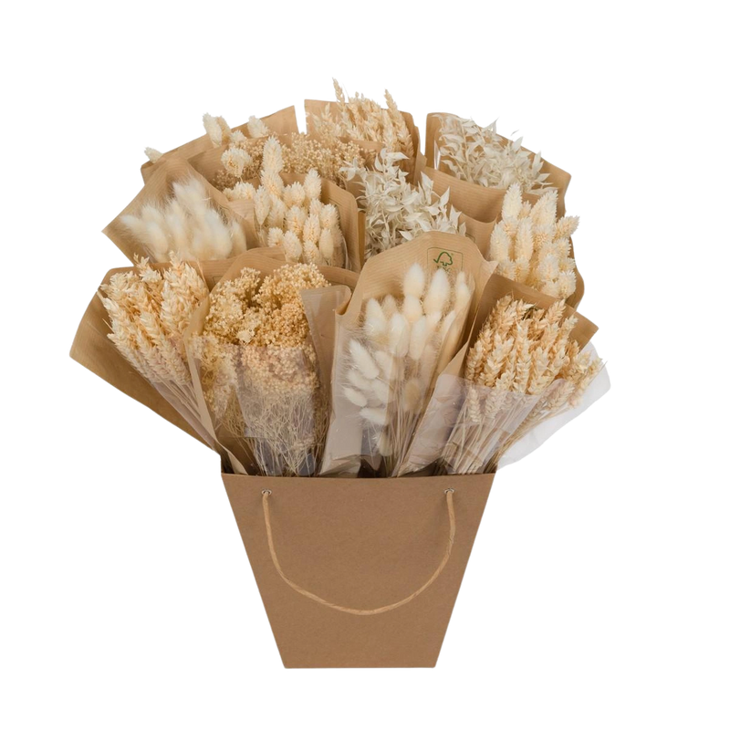 Droogbloemen – Mono Mix White