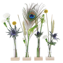 Flower Fest - Brievenbus Bloemen inclusief Vaasjes & Standaard