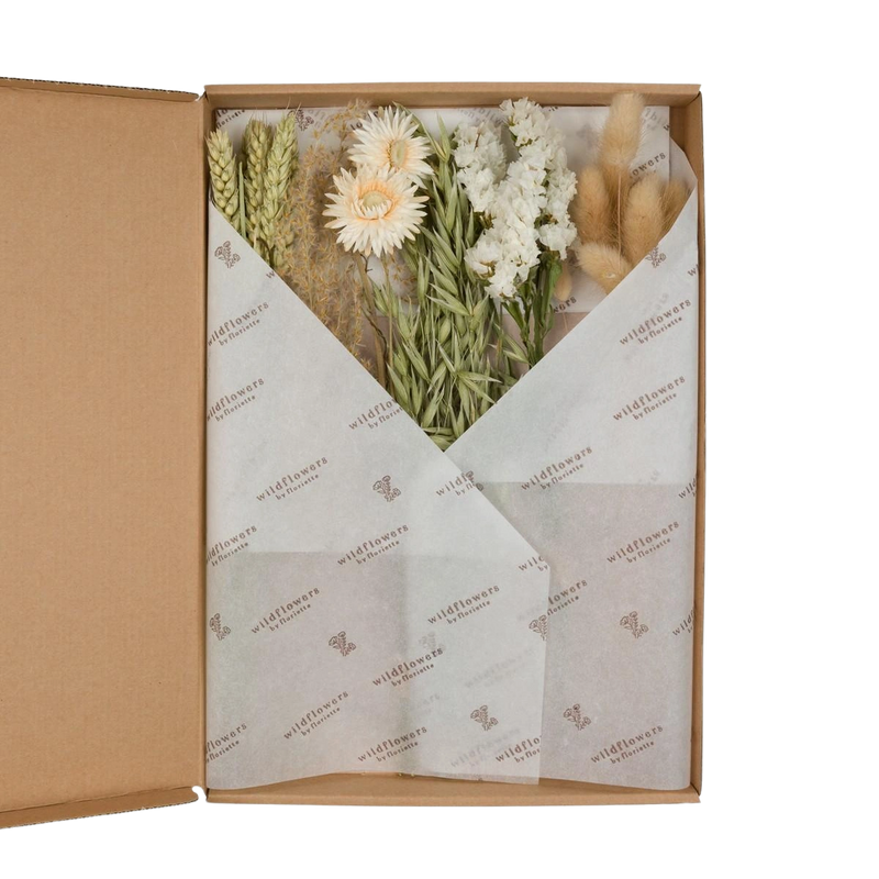 Flowers in Letterbox – Natural (5 stuks, 30 cm)