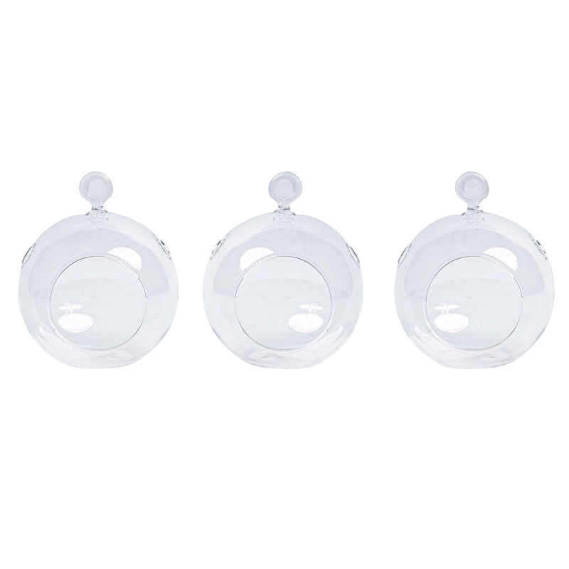 Glazen kerstballen set 3