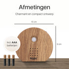 Melodiez music box - Donkerhout