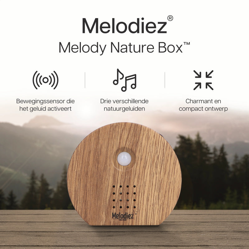 Melodiez music box - Donkerhout
