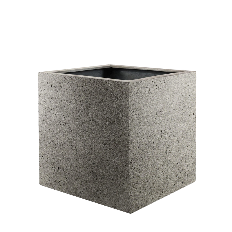 Pot Grigio Cube Natural Concrete