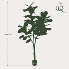 Ficus Lyrata Kunstplant (Tabaksplant) Everspring