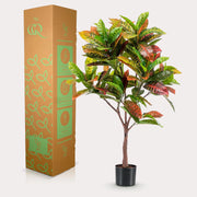 Croton Codiaeum Kunstplant (Wonderstruik) Everspring