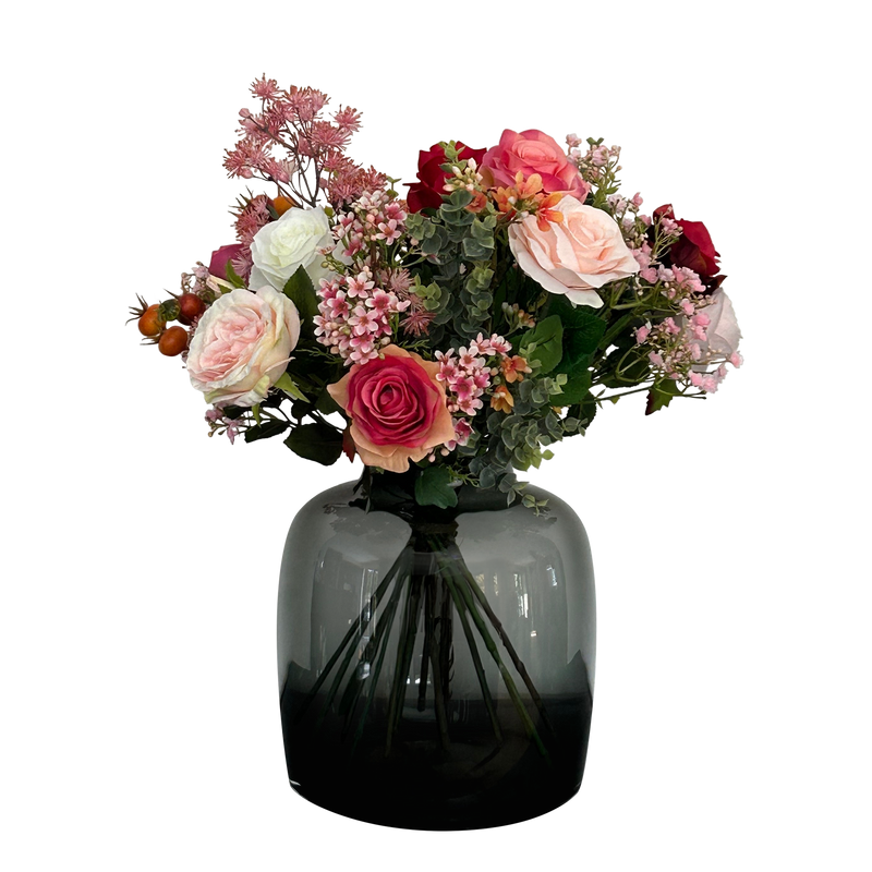 Flame Roses Kunstbloemen