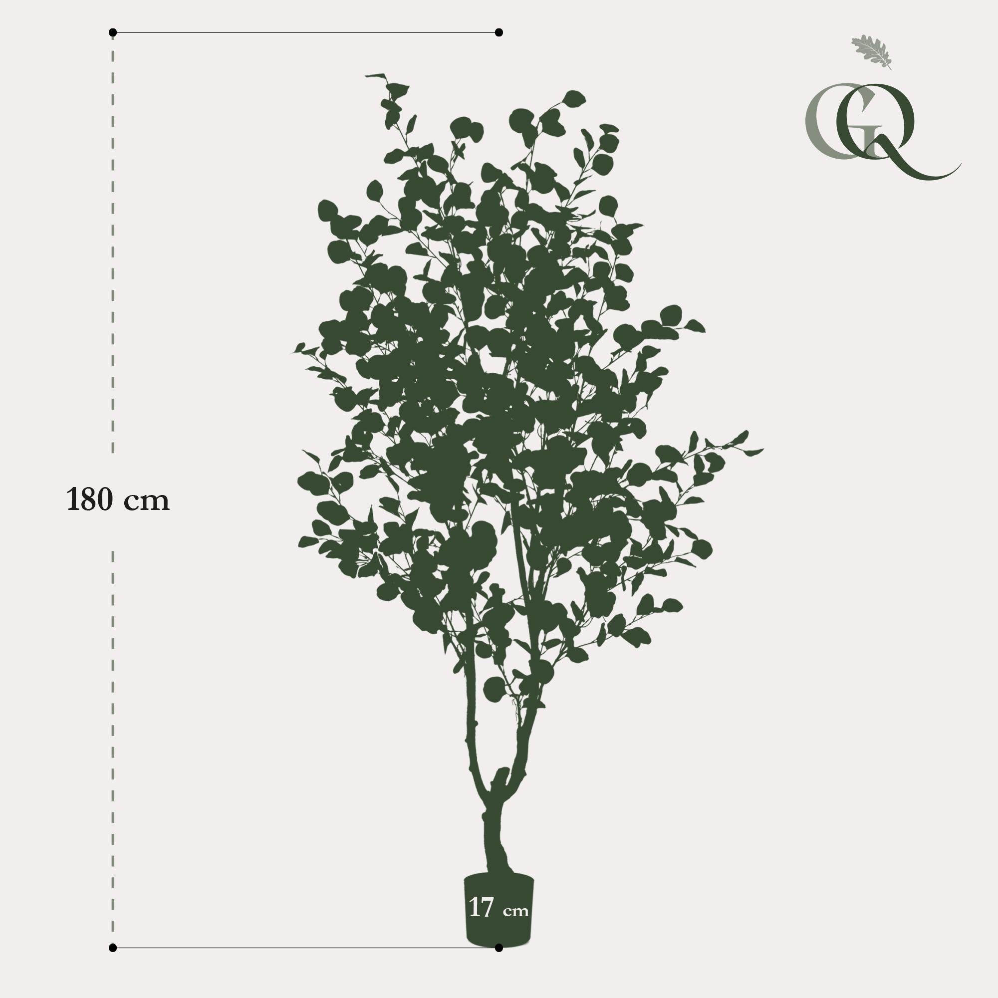 Eucalyptus Kunstplant (Blauwe Gomboom)