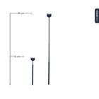 Telescopische Hark RVS - Terrarium Tool