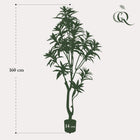 Dracaena kunstplant (Drakenboom)