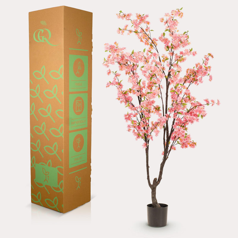 Prunus Kunstplant (Roze Kersenbloesem)