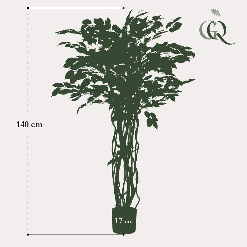 Ficus Liana Kunstplant (Vioolbladplant)