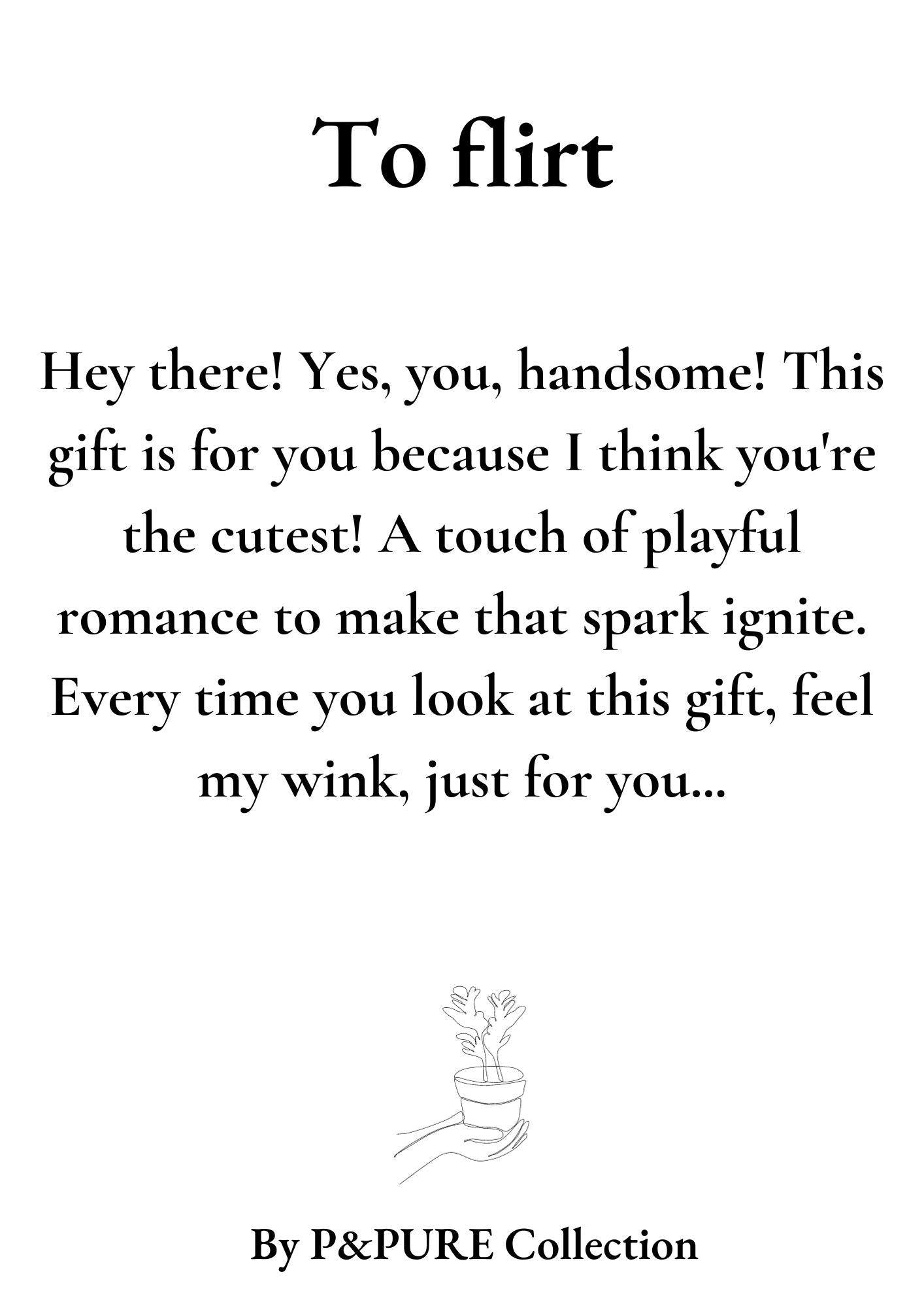 Rosa Light Pink Gift “To Flirt”