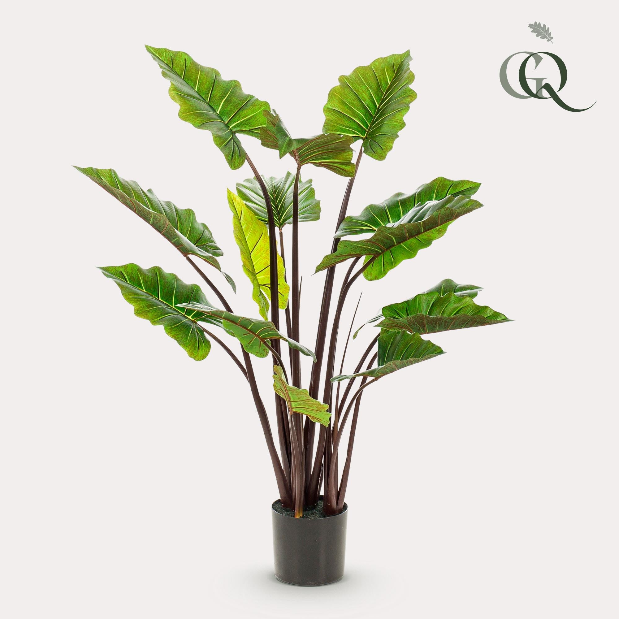 Colocasia Pink China Kunstplant (Olifantsoor)