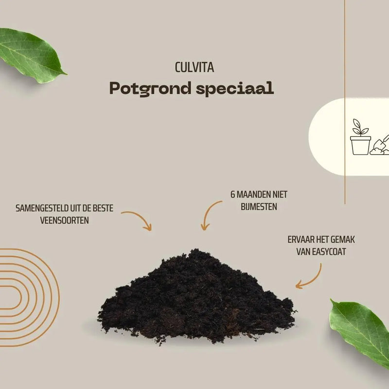 Culvita Potgrond Speciaal + EasyCoat Plantenvoeding Everspring