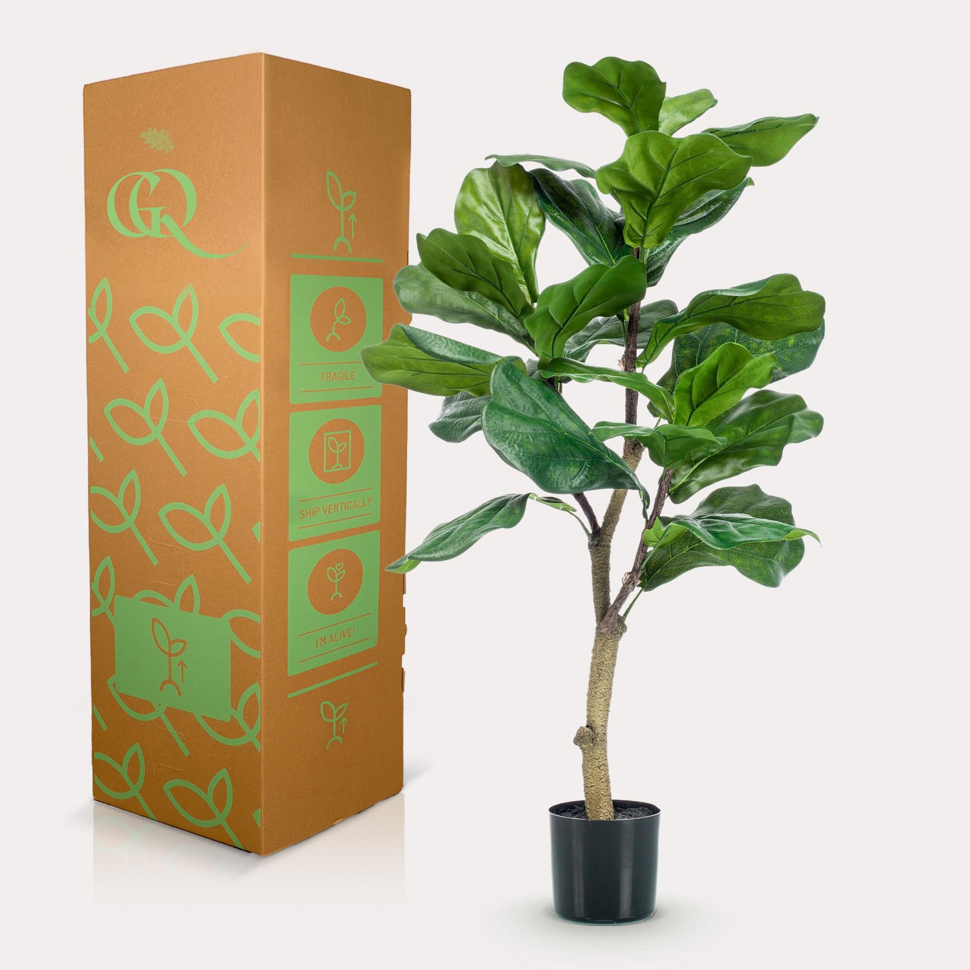 Ficus Lyrata Kunstplant (Tabaksplant)