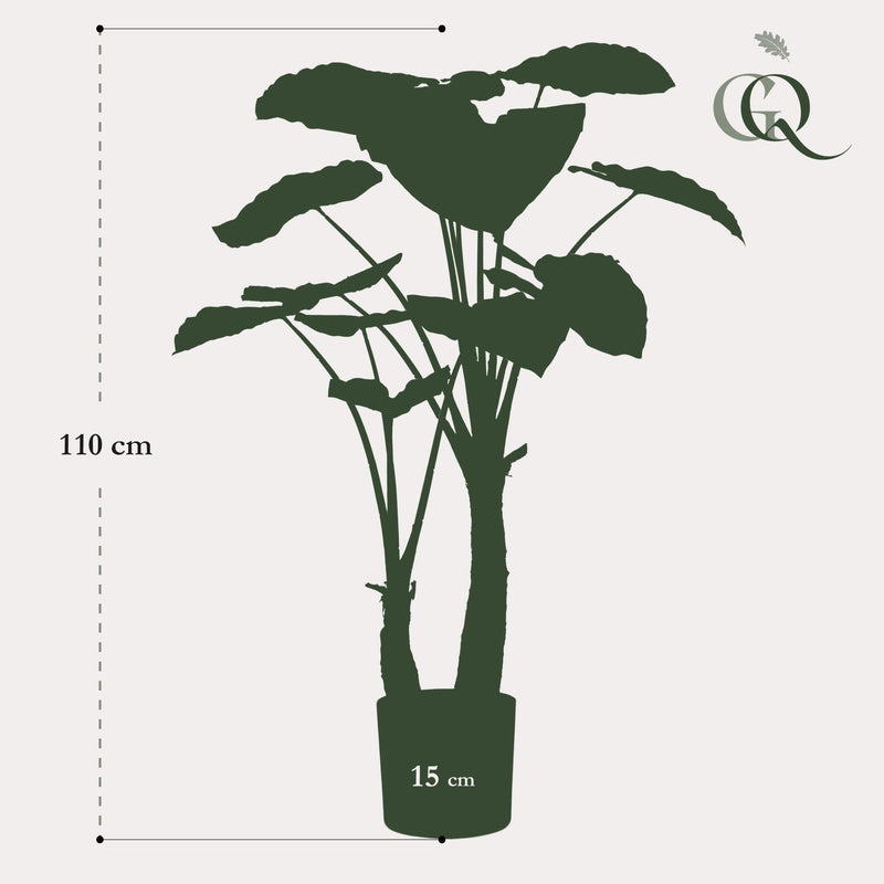 Alocasia Kunstplant (Olifantsoor)