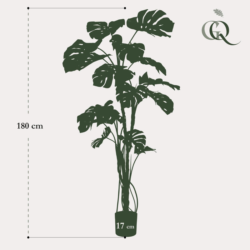 Monstera Kunstplant (Gatenplant)