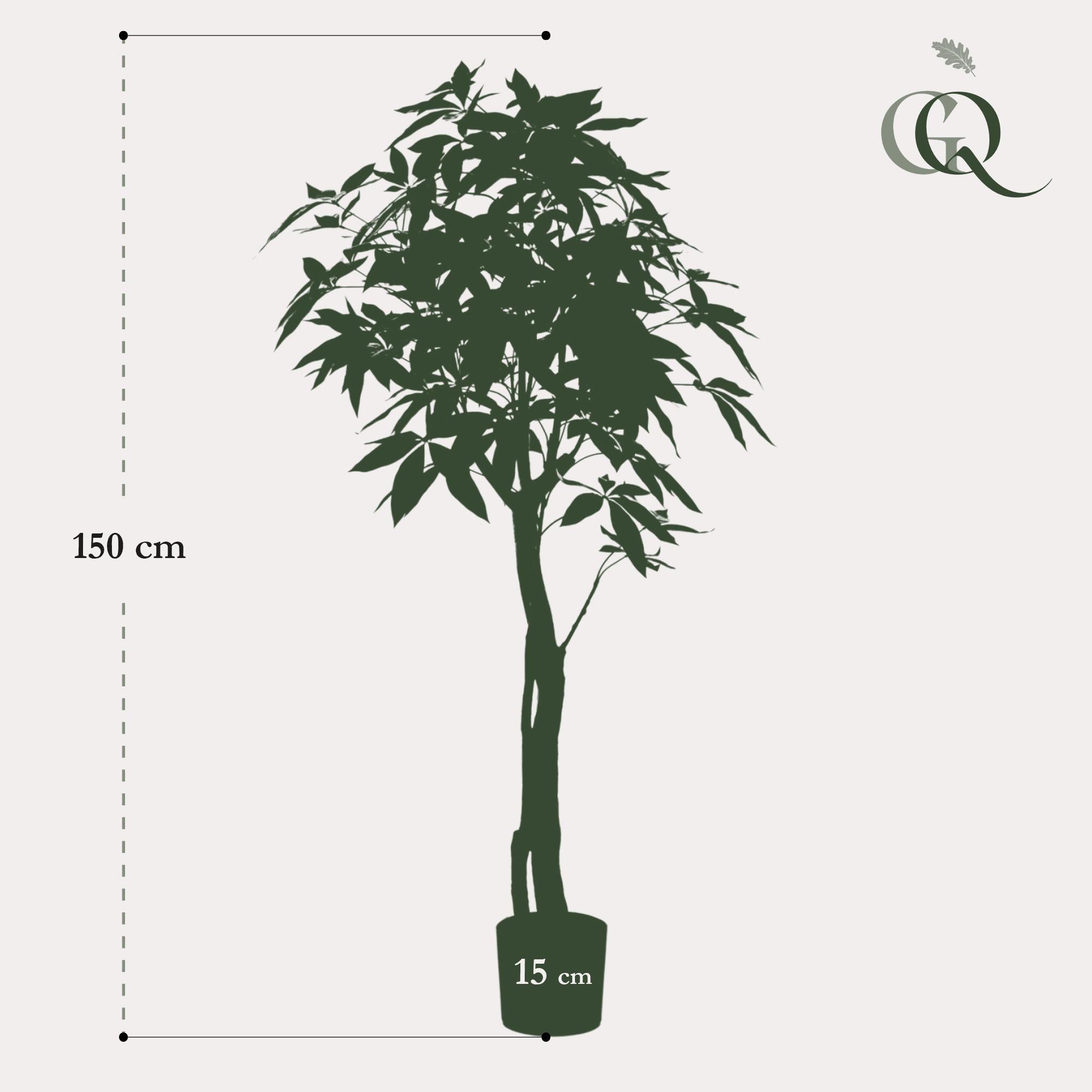 Pachira Aquatica Kunstplant (Geldboom)
