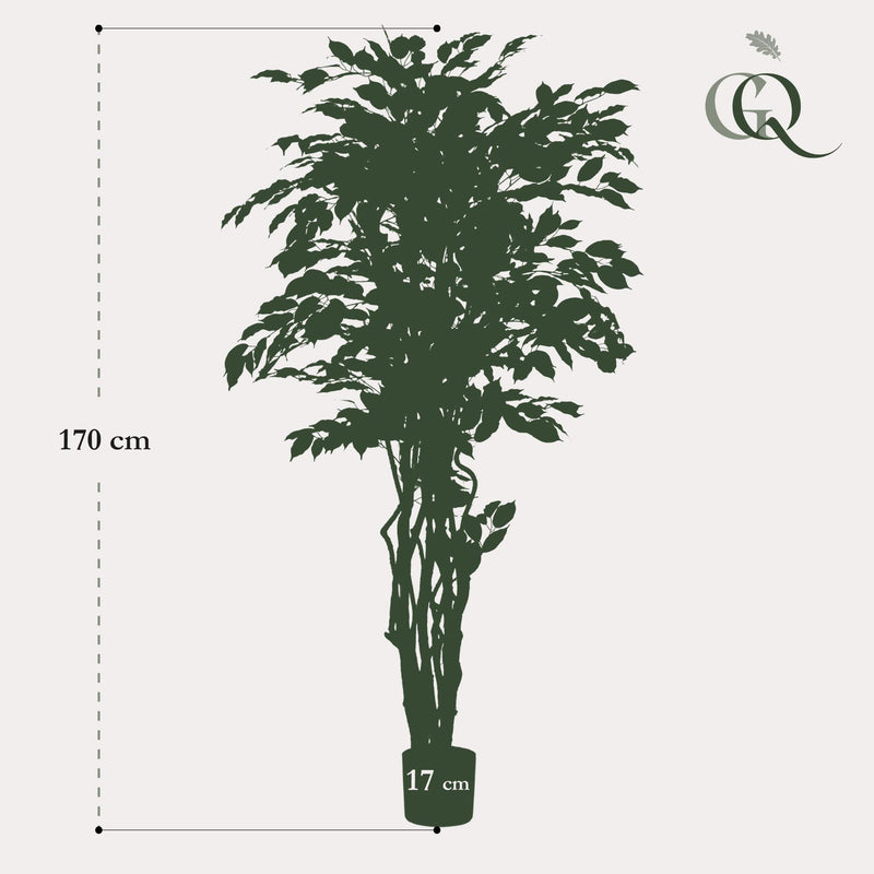 Ficus Liana Kunstplant (Vioolbladplant)