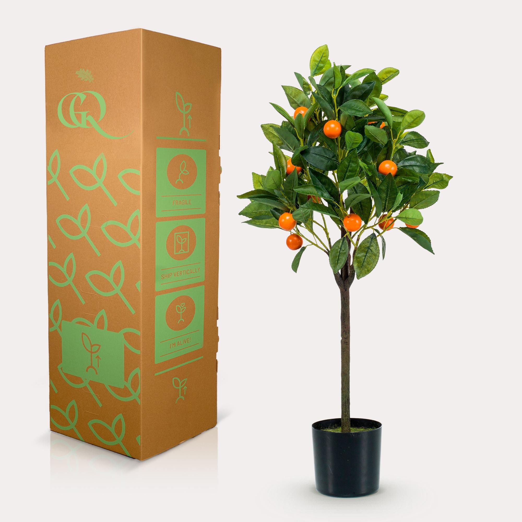 Citrus Sinensis Kunstplant (Sinaasappelboom)