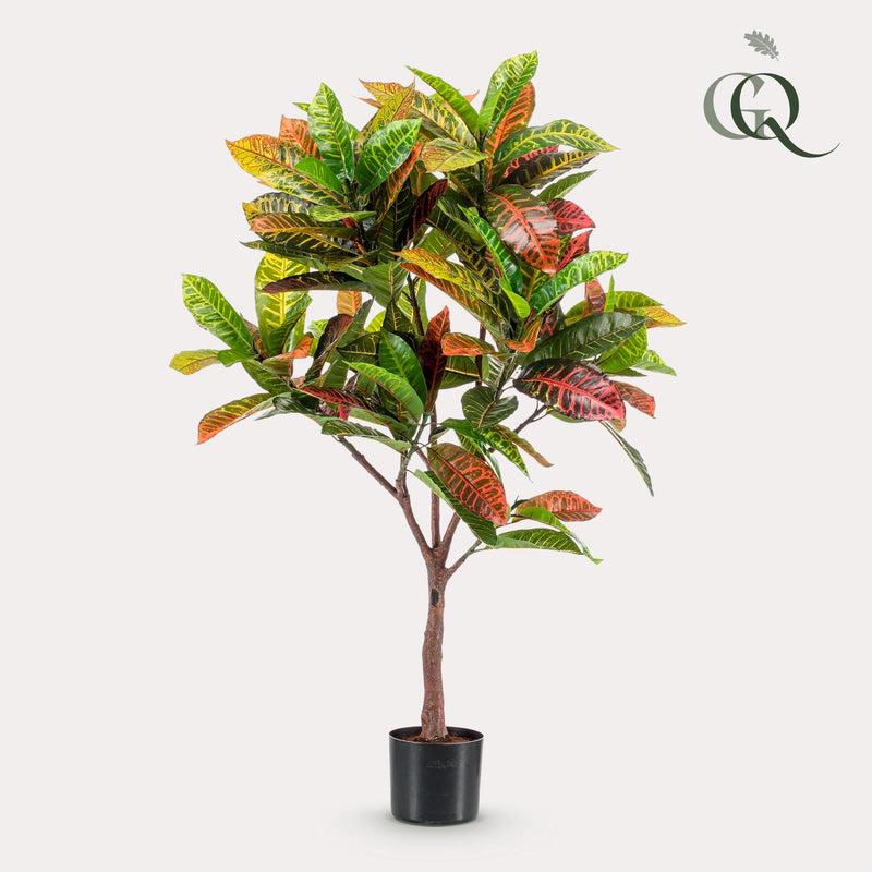 Croton Codiaeum Kunstplant (Wonderstruik)