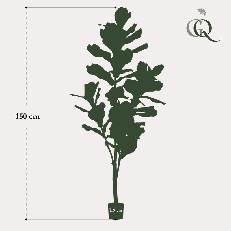 Ficus Lyrata Kunstplant (Vioolbladplant)