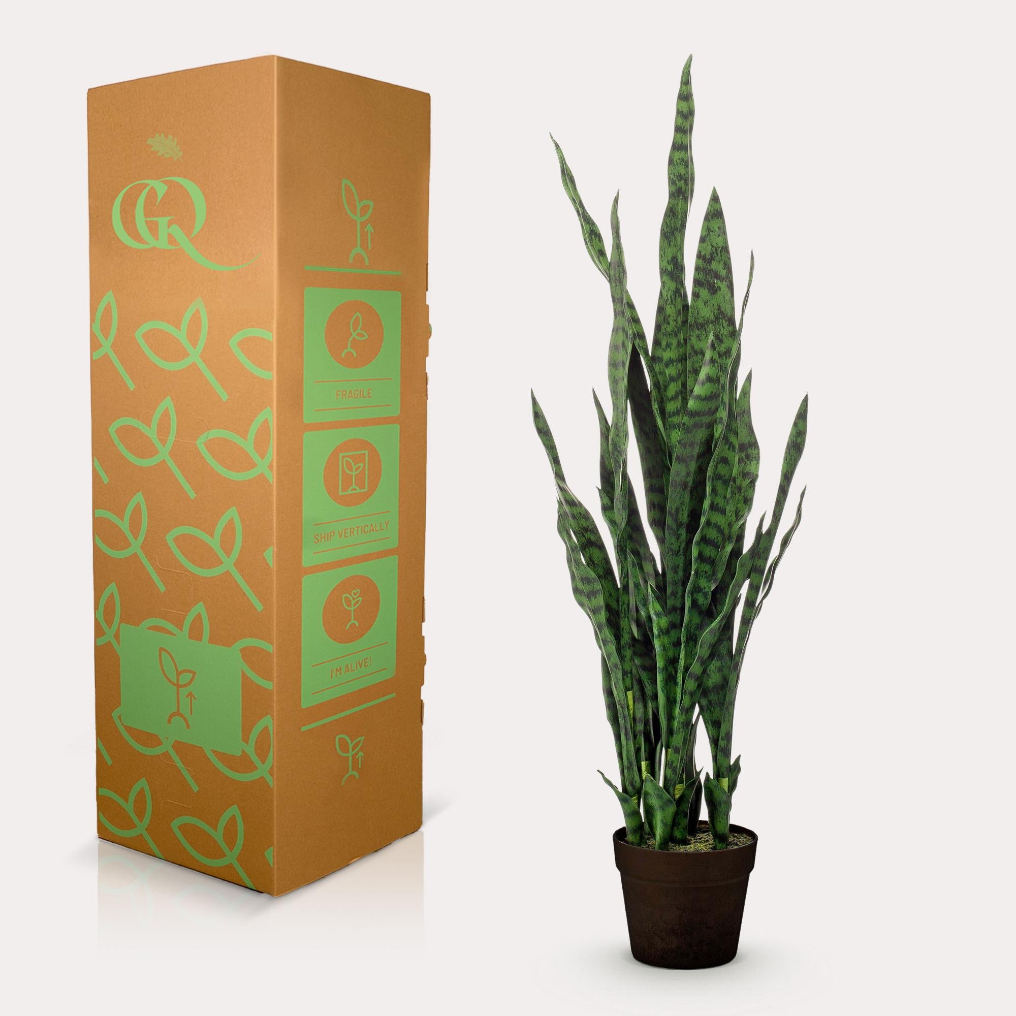 Sansevieria Black Coral Kunstplant (Vrouwentong)
