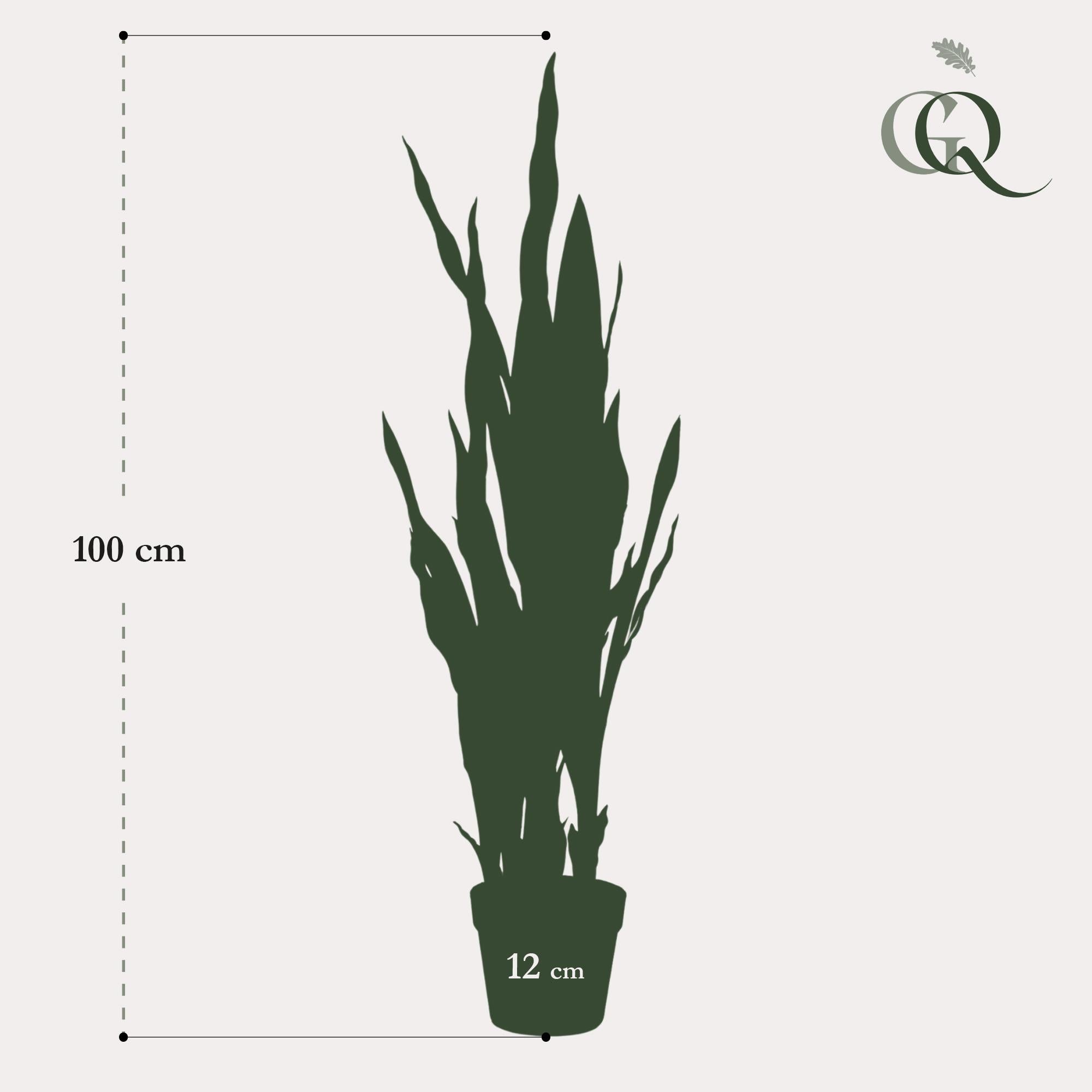 Sansevieria Black Coral Kunstplant (Vrouwentong)