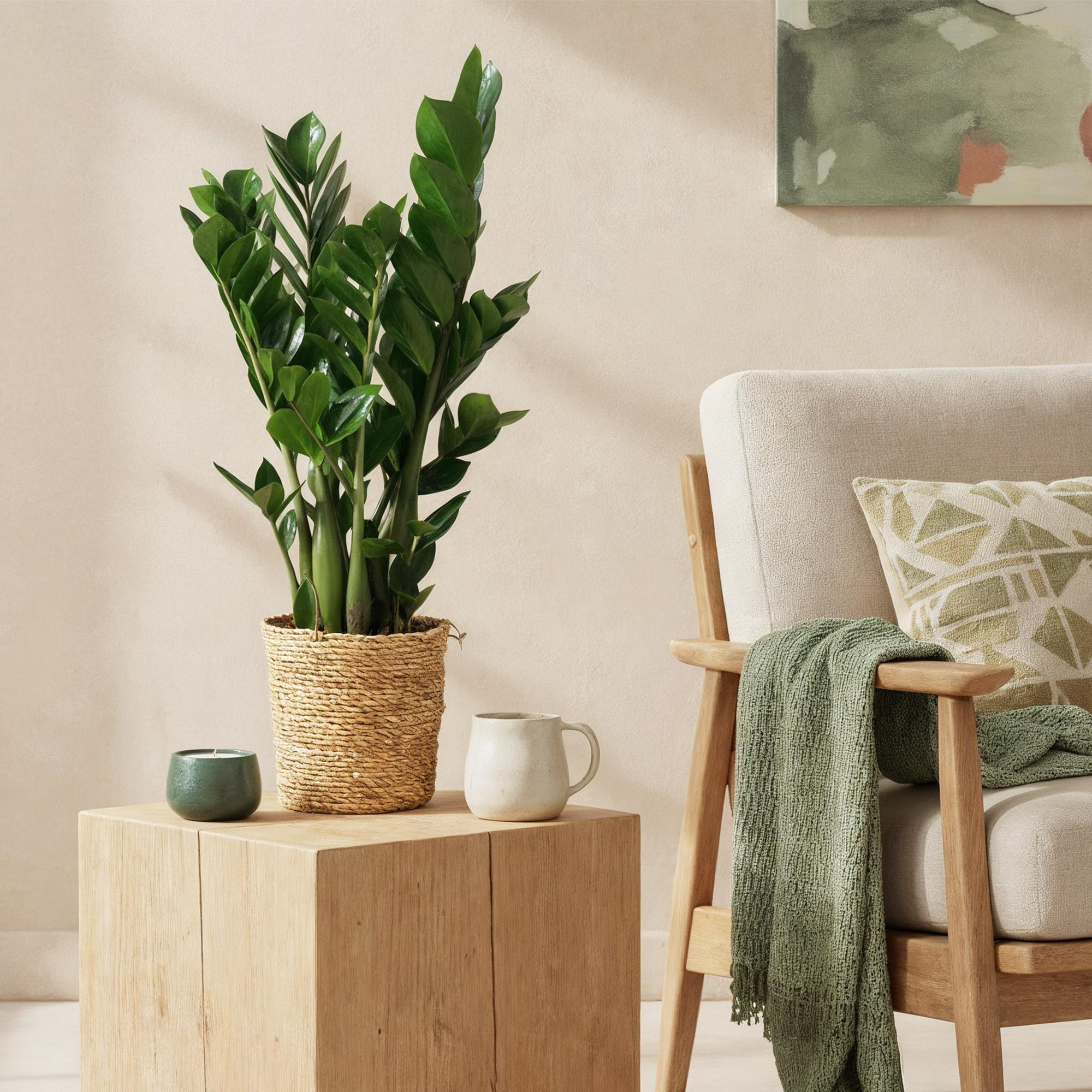 Zamioculcas (ZZ-plant) – Met Mand