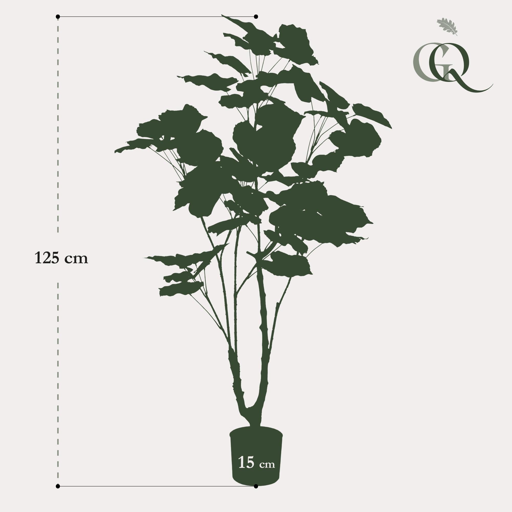 Ficus Umbellata Kunstplant (Afrikaanse Vijg)