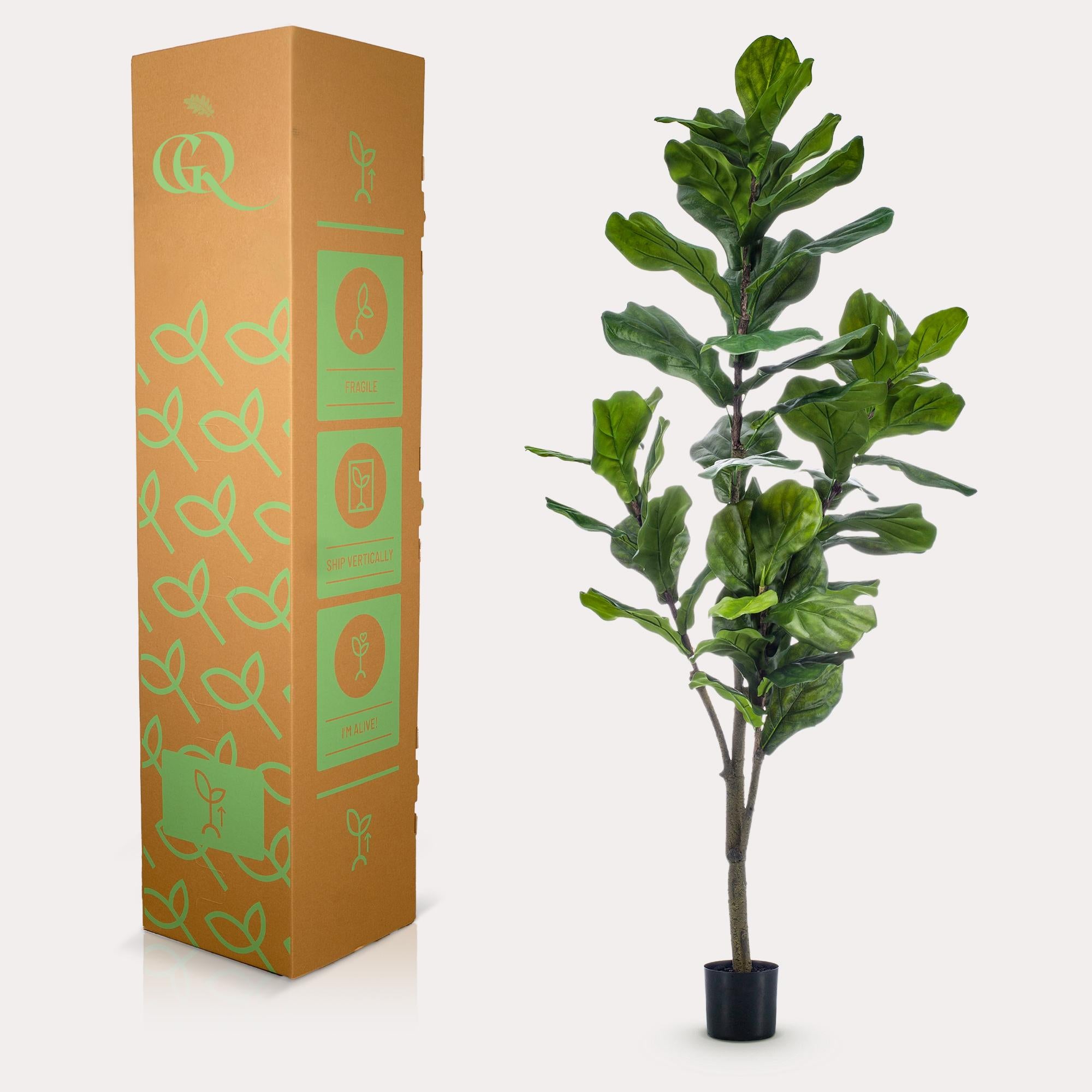 Ficus Lyrata Kunstplant (Vioolbladplant)